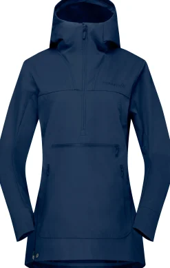 Norrøna Femund Cotton Anorak W's Navy Blazer Outlet