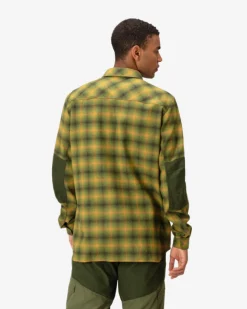 Norrøna Finnskogen Wool Shirt M's Olive Night Discount