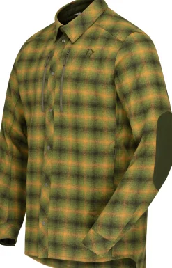 Norrøna Finnskogen Wool Shirt M's Olive Night Discount