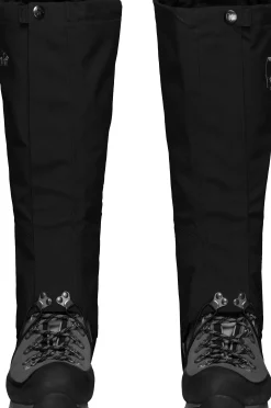Norrøna Trollveggen Gore-Tex Gaiters Caviar Black Flash Sale